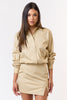 Khaki Mini Dress