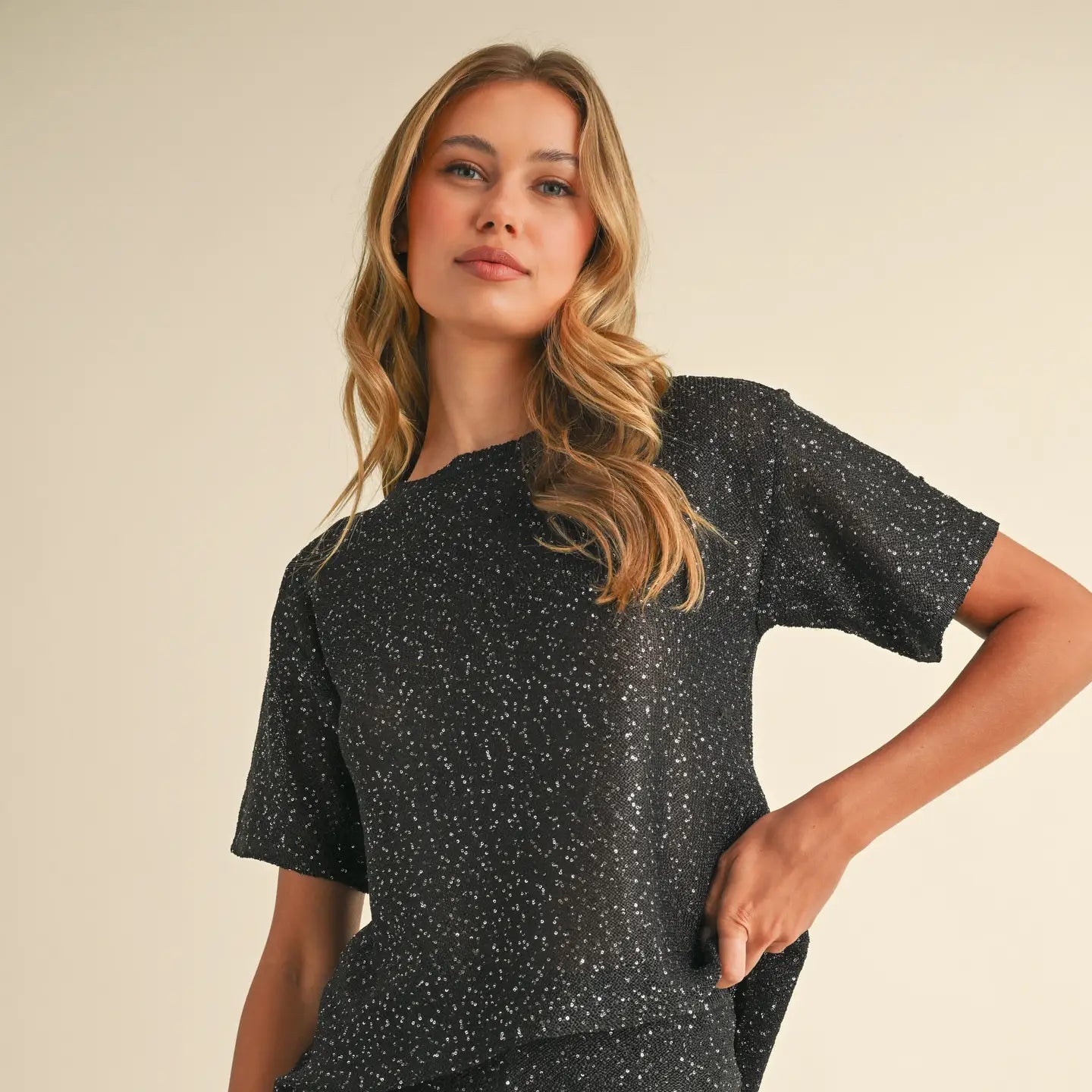 Sweater Sequin Set
