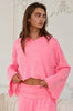 Pink Haze Hoodie Crop