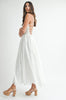 Eyelet Lace Midi Dress