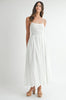 Eyelet Lace Midi Dress