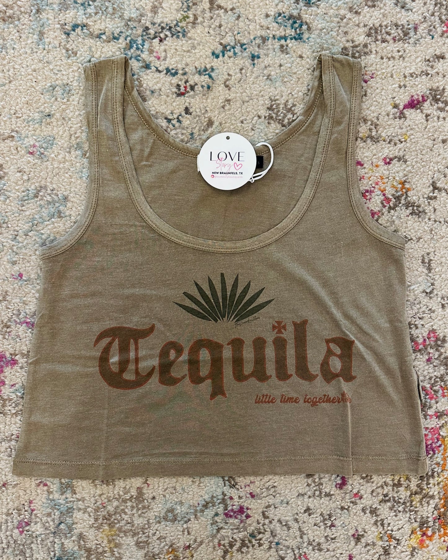Tequila Boxy Tank