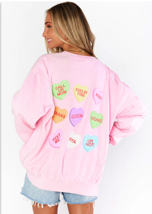 Candy Crush Graphic Sweatshirt