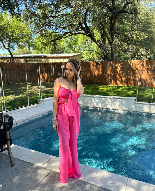 Pink Blossom Two Piece