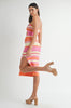 Multi Striped Midi Dress
