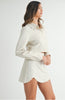 Oatmeal Embroidered Set