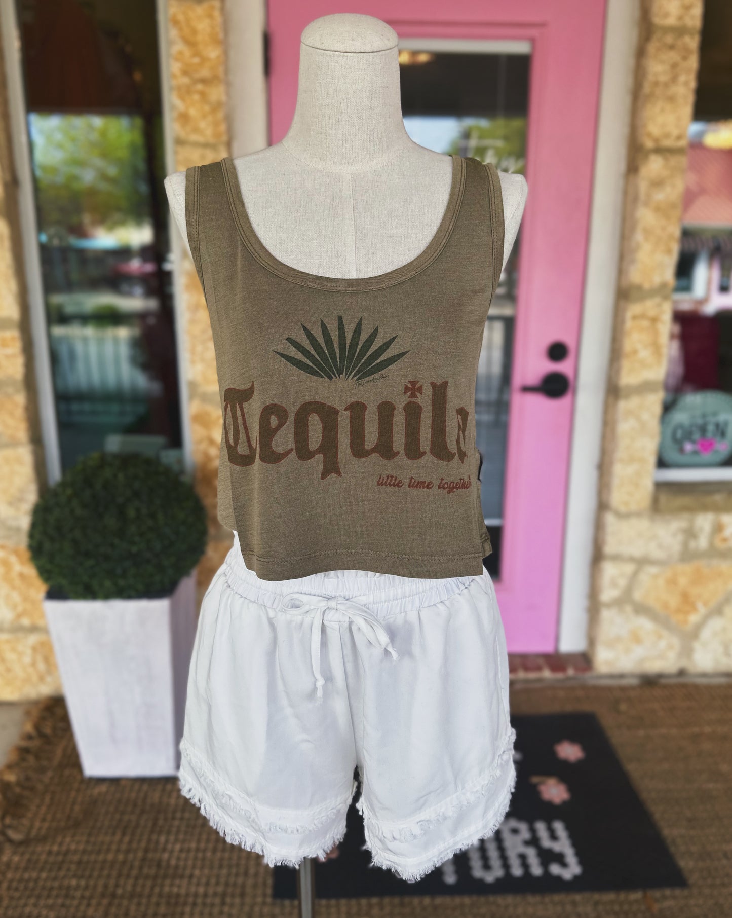 Tequila Boxy Tank