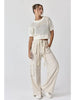 Maya Relaxed Fit Utility Wide-Leg Pants