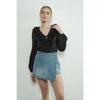 Classic Denim Mini Skort
