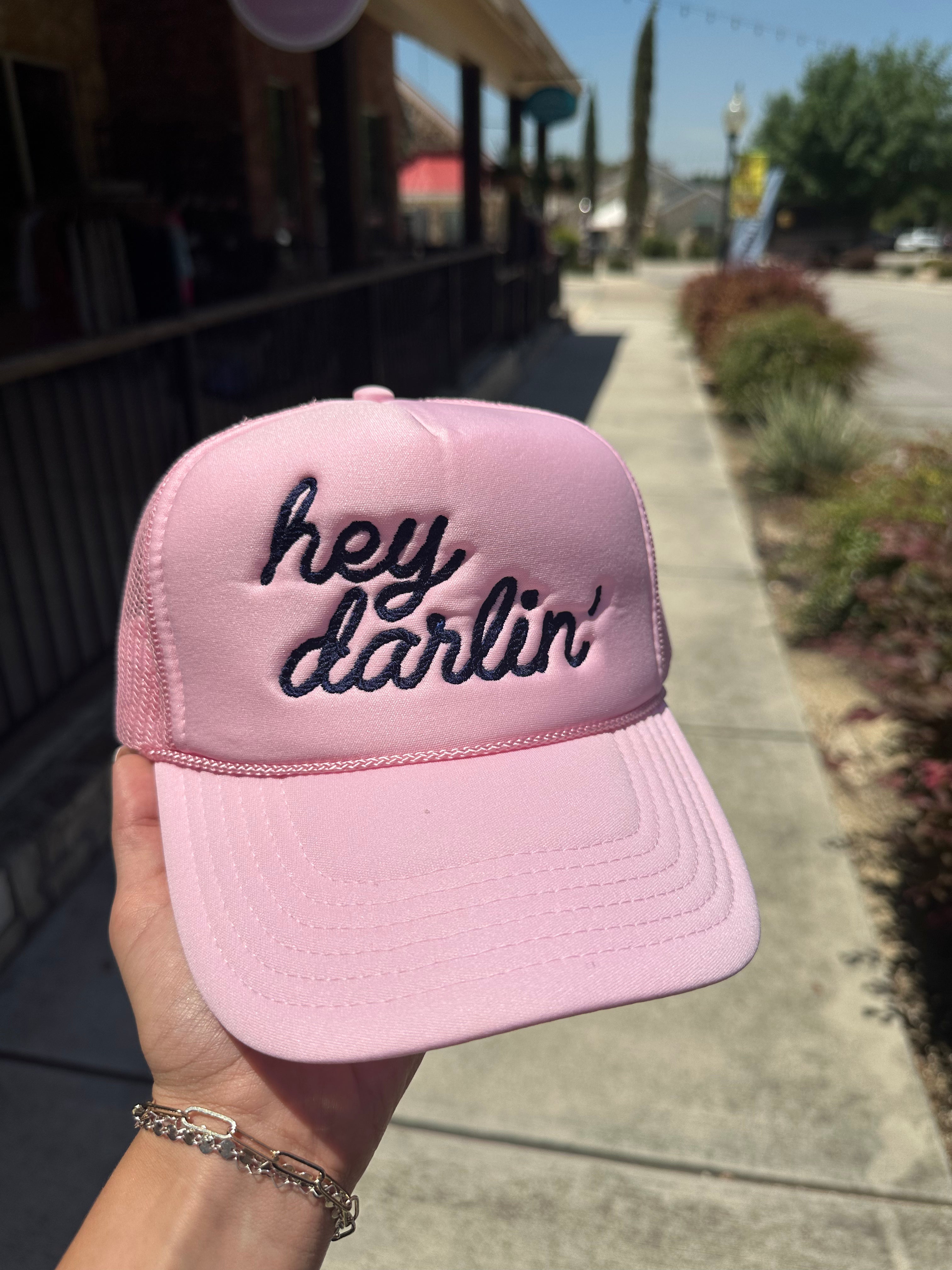 Hey Darling Trucker Hat – Love Story Boutique New Braunfels