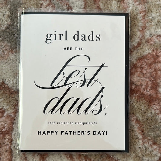 Girl Dads Card....