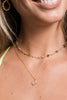 Danity Love Pearl Initial Necklace