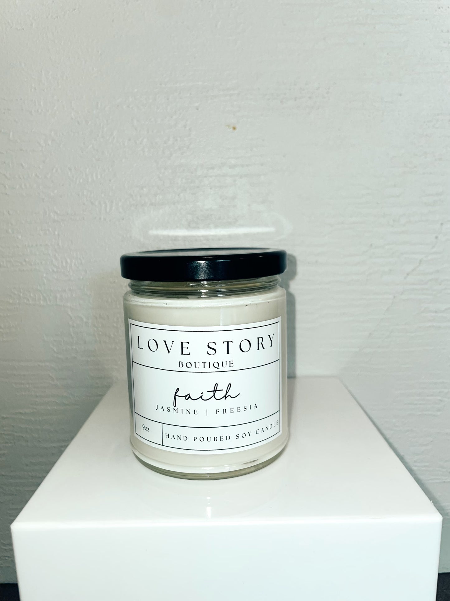 9oz Love Story Candles